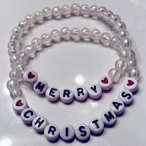 Handmade beaded bracelets